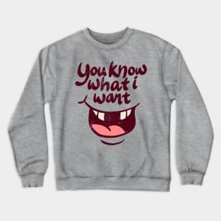 Two Front Teeth Crewneck Sweatshirt